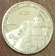 06 NICE PROMENADE DES ANGLAIS MÉDAILLE SOUVENIRS ET PATRIMOINE SANS DATE JETON MEDALS COINS TOKENS - Autres & Non Classés