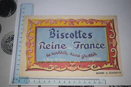 Buvard Biscottes Reine De France Amiens - Biscottes