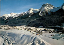 Scuol-Tarasp-Vulpera - Scuol Mit Piz S-chalambert, Ajüz Und Lischana (82) * 28. 12. 1967 - Scuol