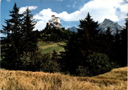 Schloss Tarasp Mit Piz S. Jon (33-236) * 13. 8. 1973 - Tarasp