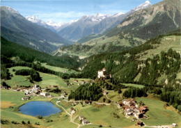 Schloss Tarasp Mit Fontana Und Sparsels Gegen Ardez (2518) - Ardez