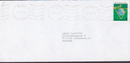 Greece TMS Cds. RODOS 1989 Cover Brief KØBENHAVN Ø. Denmark IPTT Post- Und Fernmelde Kongress - Covers & Documents