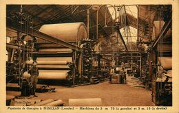 Mimizan * Papeteries De Gascogne * Machines De 3m Et 3m15 * Thème Usine Papier Papeterie - Mimizan