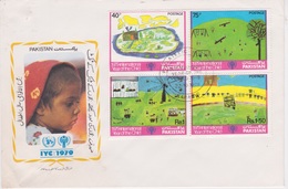 Pakistan-1979 International Year Of The Child First Day Cover - Pakistan