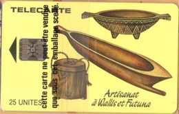 Wallis And Futuna - WF-SPT-0003A, Artisanat à Wallis Et Futuna, Crafts, 25 U, 2400ex, 11/92, Mint NSB - Wallis Und Futuna
