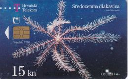 TARJETA DE CROACIA DE UNA ESTRELLA DE MAR - Peces