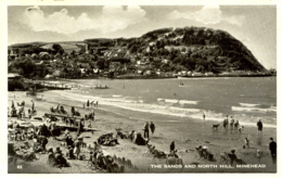 SOMERSET - MINEHEAD - THE SANDS AND NORTH HILL Som607 - Minehead