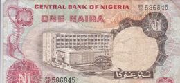 Billet, Nigéria, 5 Naira, KM:16c, TB - Nigeria