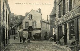 Quintin * Hôtel Du Commerce * Rue Rochonen * Café Billard * Devanture Commerce Quincaillerie Machines Agricoles SIMON - Quintin