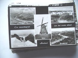 Nederland Holland Pays Bas Ameland Met Een Molen Centraal - Ameland