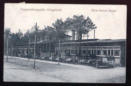 DEUTSCHLAND - GERMANIA - 1918 - KONIGSBRUCK - TRUPPENUBUNGSPLATZ MILITAR KANTINE DEMPEL - Koenigsbrueck