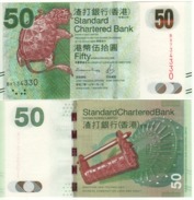 HONG KONG  New $ 50  Standard Chartered   (dated 1.1.2016 )  P298e - Hong Kong