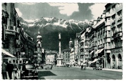 Ref 1389 - Real Photo Postcard - Maria-Theresien-Strasse Interlaken - Innsbruck Austria - Innsbruck