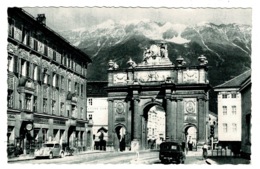 Ref 1389 - Real Photo Postcard - Triumphpforte Mit Nordkette - Innsbruck Tirol Austria - Innsbruck