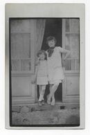 SALMIECH FLAVIE ET PAULETTE TOULAS - CARTE PHOTO AVEYRON - Andere & Zonder Classificatie