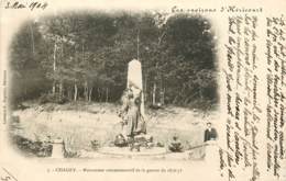 CHAGEY MONUMENT COMMEMORATIF DE LA GUERRE DE 1870 CARTE PRECURSEUR - Other Municipalities