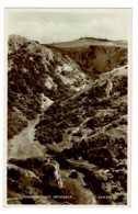 Ref 1390 - Real Photo Postcard - Hanson Toot - Dovedale Peak District - Derbyshire - Derbyshire