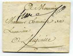 SAINT DIZIER + Franc Manuscrit  Lenain N°2+3 / Dept 50 Haute Marne / Côte 450€ - 1701-1800: Précurseurs XVIII