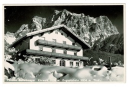Ref 1391 - Real Photo Postcard - Pension Scheibmayer Ehrwald - Tirol Tyrol Austria - Ehrwald