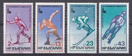 BULGARIE 1979  Mi.nr: 2824-2827 Olympische Winterspiele   Oblitérés - Used - Gebruikt - Usati