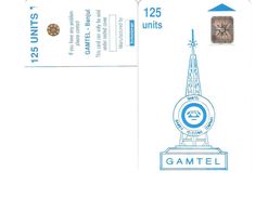 Gambia - Gamtel - Blue Antenne - 125 Units - Schlumberger - No. 19921 - Gambie