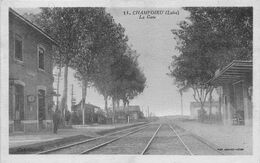 Champdieu          42       Intérieur De La Gare             (voir Scan) - Autres & Non Classés