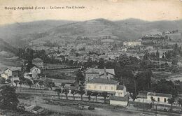 Bourg Argental            42       Gare Et Vue Générale           (voir Scan) - Bourg Argental