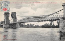 Andrézieu-Bouthéon           42        Inondations 1907.  Le Pont Avant Son Effondrement        (voir Scan) - Andrézieux-Bouthéon