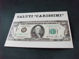Delcampe - BANCONOTA 100 DOLLARI FAC SIMILE RAPPRESENTAZIONE  SALUTI CARISSIMI - Münzen (Abb.)