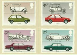 GB GREAT BRITAIN 1982 MINT PHQ CARDS BRITISH MOTOR INDUSTRY No 63 CARS VEHICLES TRANSPORT AUSTIN FORD JAGUAR ROLLS ROYCE - PHQ Cards