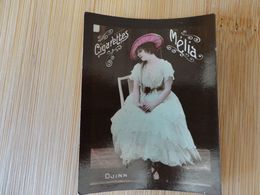 IMAGE PUBLICITE CIGARETTES MELIA FEMME DJINN  4.9 X 6.5 CM  VCE20 - Melia