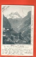 FPD-32 Der Tödi Von Der Baumgartenalp Gesehen. Pionier. Gelaufen Mit Stempel Glarus In 1899 - Otros & Sin Clasificación