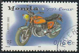 France 2002 Yv. N°3508 - Honda750 Four - Oblitéré - Usados