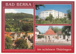 Bad Berka - Adelsberg Mit Paulinenturm, Zentralklinik Und Goethebrunnen - Bad Berka