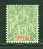 Établissement Français De L'Océanie / French Oceania; Scott # 4 Neuf Trace De Charnière (3311) - Unused Stamps