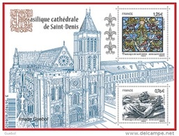 France Architecture N° 4930 F ** Feuillet De La Basilique De Saint DENIS - Kirchen U. Kathedralen