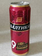 KAZAKHSTAN.  BEER CAN   "BALTIKA 9" STRONG  CAN..450ml. - Cans