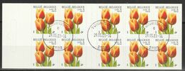 Postzegelboekje 34 Fleurs / Tulpen Oblit/gestp - 1997-… Permanente Geldigheid [B]