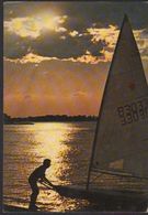 Postcard Sport Vela Dinghy Dailing Laser Jolle CAR00121 - Voile