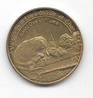Médaille  Touristique  Animaux,Maison De La Loire  Du  Loir - Et - Cher  à  Saint  Dyé  Sur  Loire  ( 41 )  Recto  Verso - Other & Unclassified
