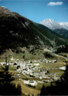 Zernez, Eingang Zum Schweiz. Nationalpark - Blick Gegen Ofenpass (8) * 2. 8. 1988 - Zernez