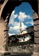 Dorfpartie Aus Zernez, Eingang In Den Schweiz. Nationalpark * 14. 2. 1978 - Zernez
