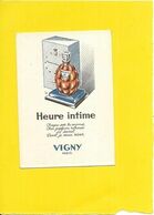 CARTES  PARFUMEES  HEURE INTIME DE VIGNY PARIS - Sin Clasificación