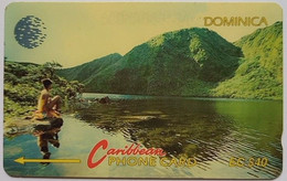 Dominica Cable And Wireless 5CDMA EC$40 " Boen Lake " - Dominica