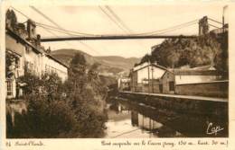 SAINT CLAUDE PONT SUSPENDU SUR LE TACON - Saint Claude