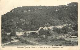 ENVIRONS D'ORGELET LE PONT DE LA PILE LA RIVIERE D'AIN - Autres & Non Classés