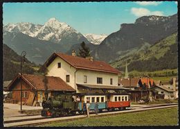 Austria - 6280 Zell Am Ziller - Bahnhof - Eisenbahn - Dampflokomotive - Railway - Train - 3x Nice Stamps - Zillertal