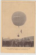 Cartolina - Il Pallone America II Vincitore Della Gordon - Bennett 1909 - Globos