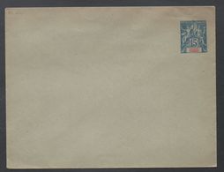 GRANDE COMORE / 1897 - ENTIER POSTAL - ENVELOPPE  - ACEP # 4 (ref E1041) - Cartas & Documentos