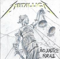 CD  Metallica ‎  "  And Justice For All  " Europe - Hard Rock & Metal